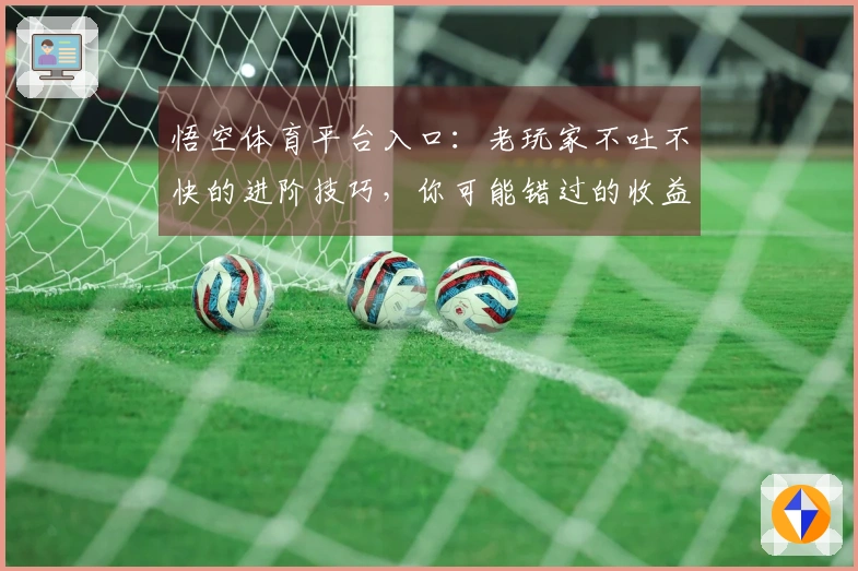 悟空体育平台入口：老玩家不吐不快的进阶技巧，你可能错过的收益全在这儿了